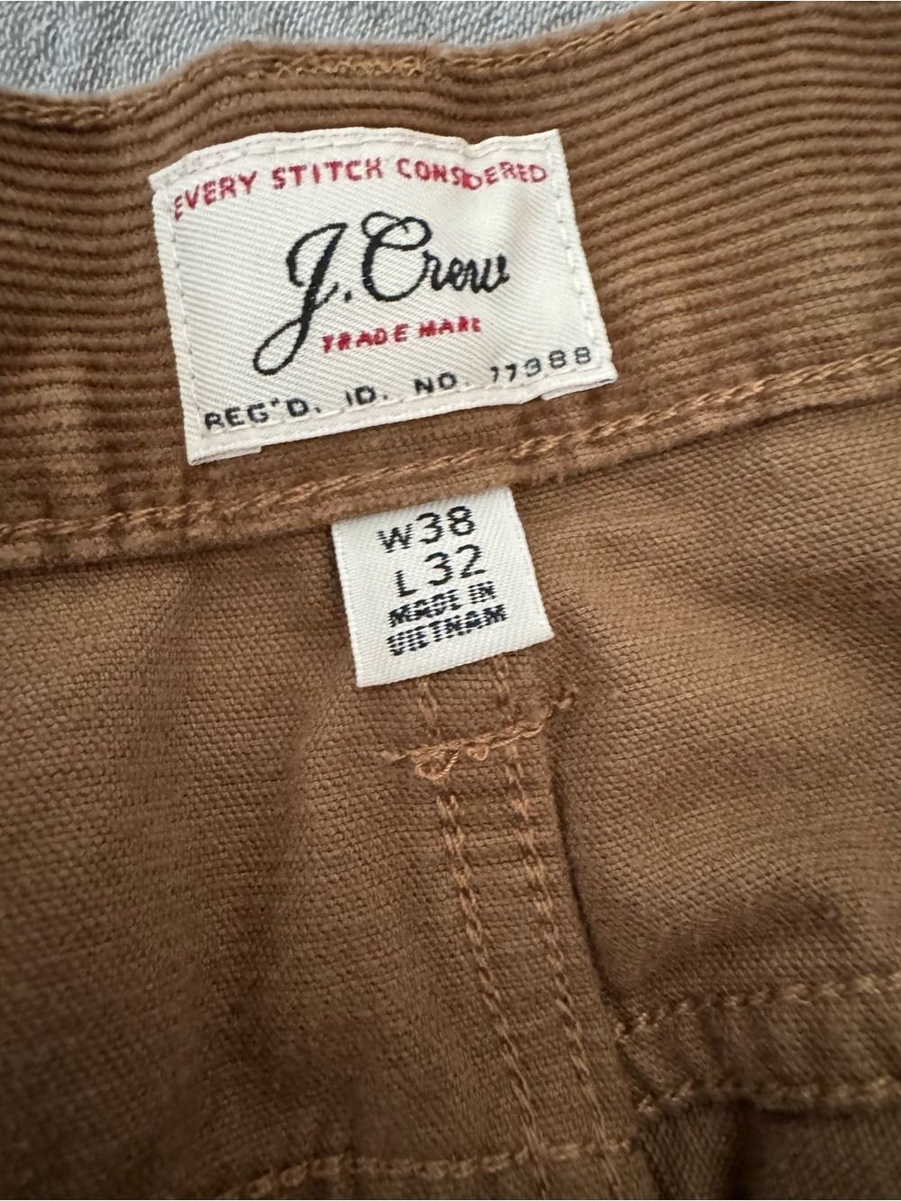 J. Crew Tan Corduroy Pants - Picture 3 of 6